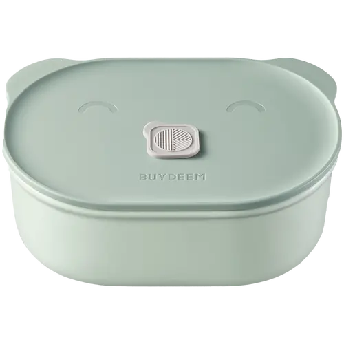 BUYDEEM Bento Lunch Box 500 ml, model CT3007, color Cozy Greenish