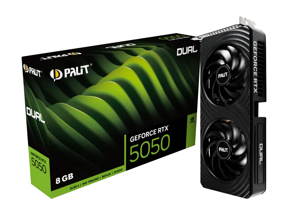 Видео карта, PALIT RTX5050 DUAL 8G - image 6