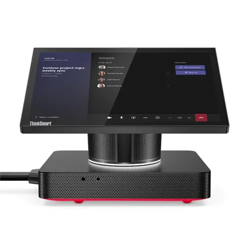 Конферентни решения, Lenovo ThinkSmart Hub Intel Core i5-8365UE (up to 4.1GHz, 6MB), 16GB DDR4-2400, 256GB SSD, Intel HD Graphics, 4 speakers, 4 microphones, 10.1"FHD (1920x1200),Multi-touch, AG, Win11 IoT Enterprise for Collaboration, MS Teams Rooms, 3Y Premier Support - image 6