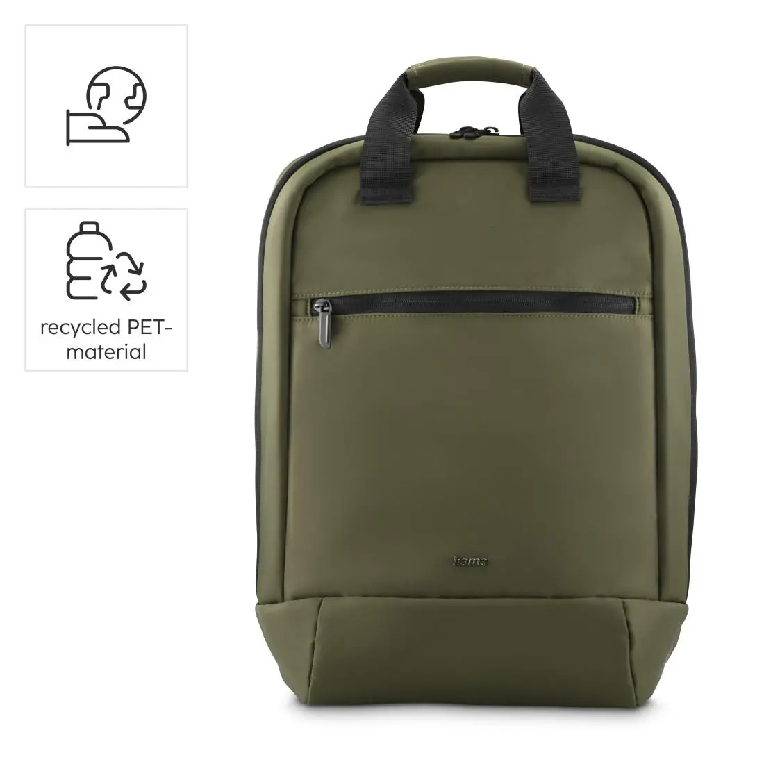 HAMA Раница за лаптоп "Ultra Lightweight", до 41 см (16,2"), зелена - image 5