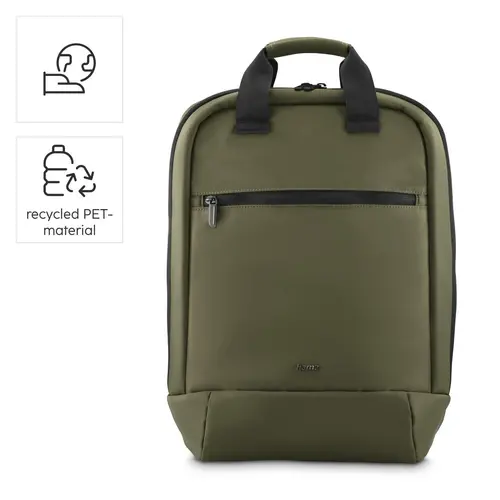 HAMA Раница за лаптоп "Ultra Lightweight", до 41 см (16,2"), зелена - 6