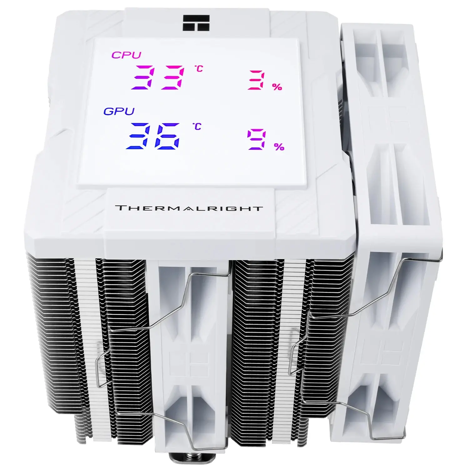 Thermalright охладител CPU Cooler Peerless Assassin 120 Digital White - Dual-Tower - LGA1851/AM5 - image 2
