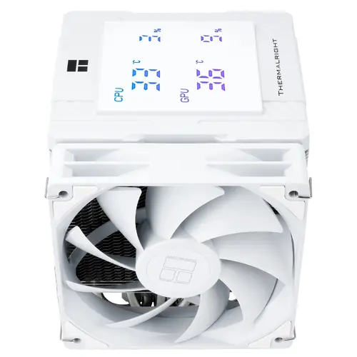 Thermalright охладител CPU Cooler Peerless Assassin 120 Digital White - Dual-Tower - LGA1851/AM5 - image 3