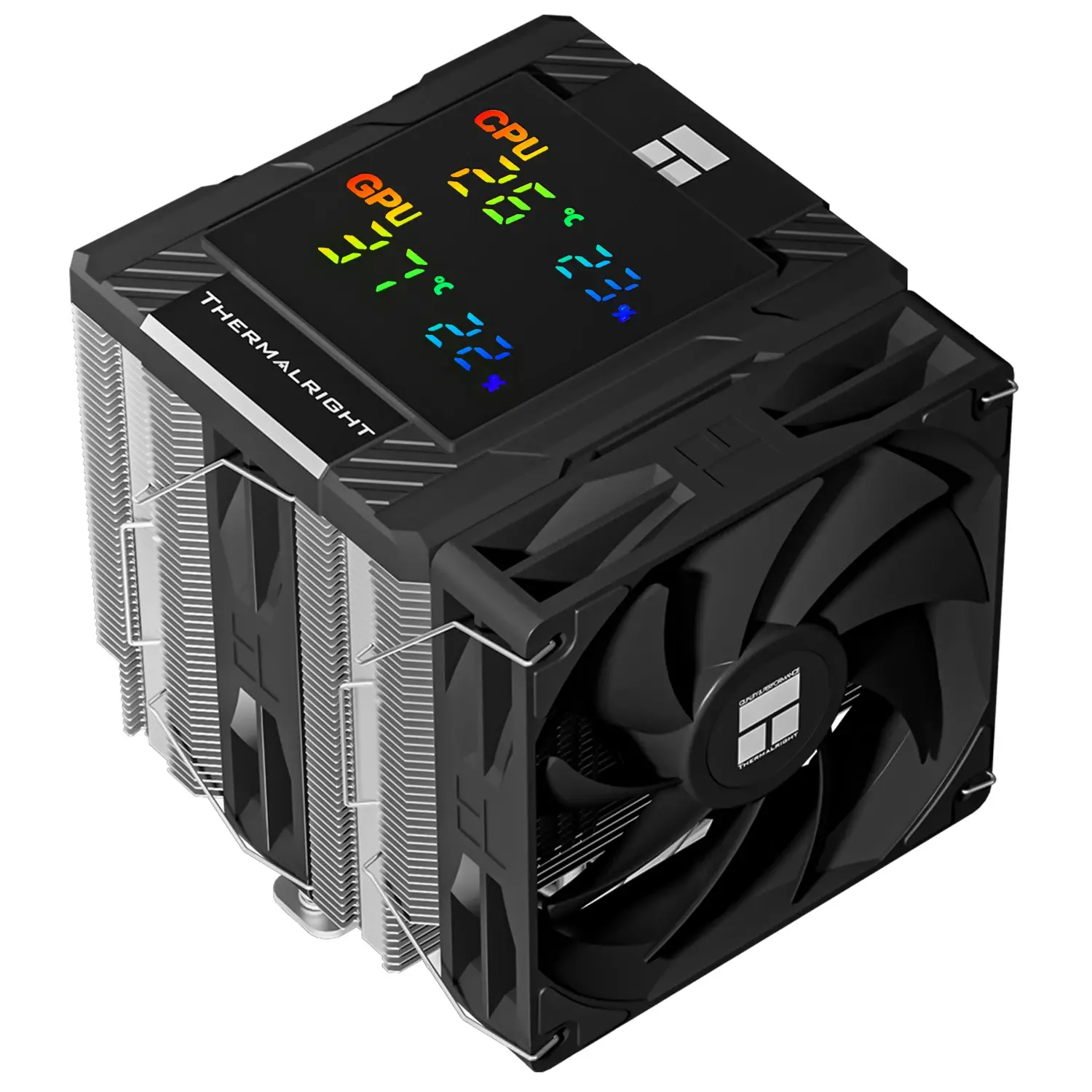 Thermalright cooler CPU Cooler Peerless Assassin 120 Digital Black - Dual-Tower - LGA1851/AM5