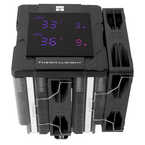 Thermalright cooler CPU Cooler Peerless Assassin 120 Digital Black - Dual-Tower - LGA1851/AM5 - 3