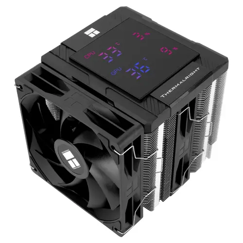 Thermalright охладител CPU Cooler Peerless Assassin 120 Digital Black - Dual-Tower - LGA1851/AM5 - image 3