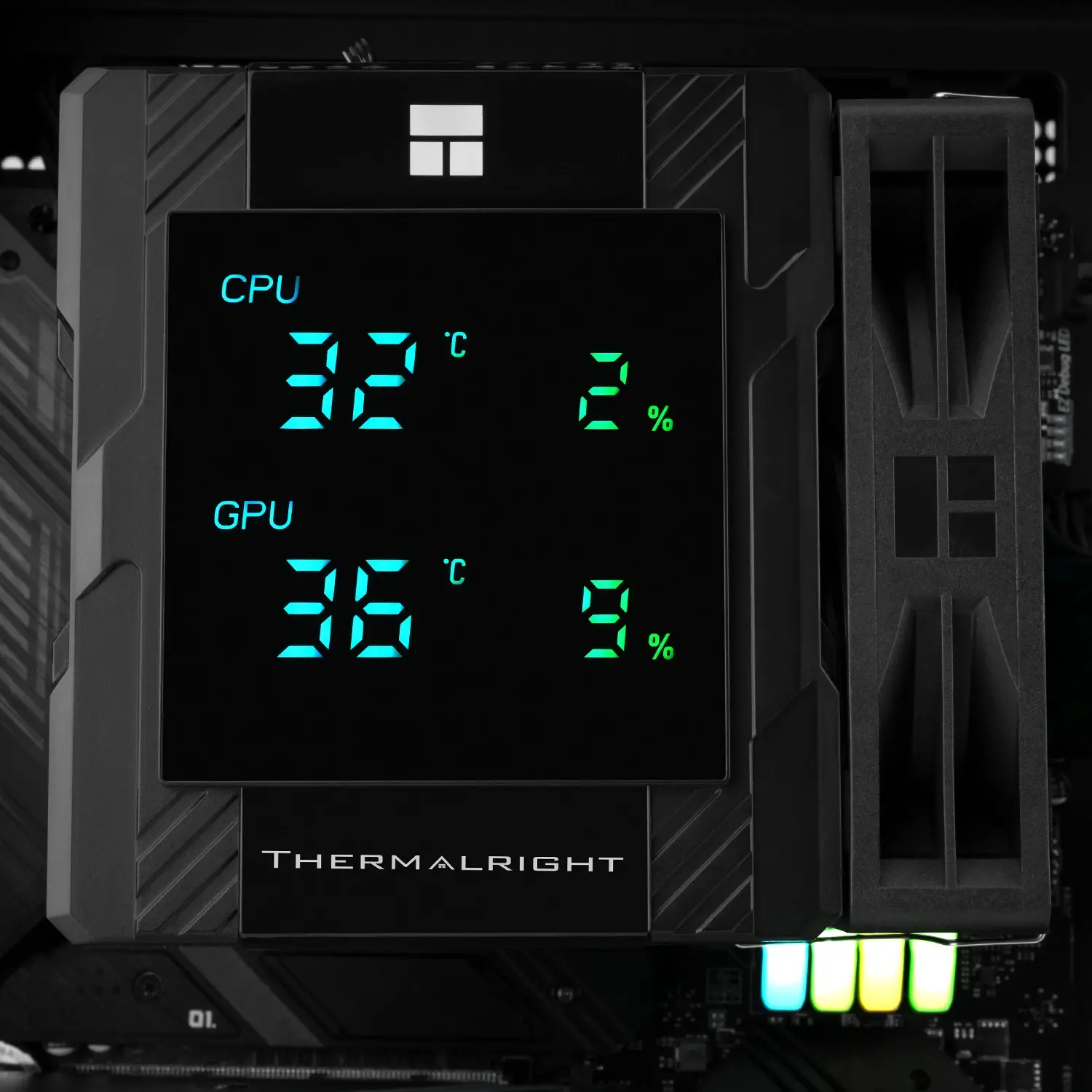 Thermalright охладител CPU Cooler Peerless Assassin 120 Digital Black - Dual-Tower - LGA1851/AM5 - image 7