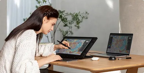 HUION  /Хюйън/ Графичен дисплей таблет Kamvas 16 GEN3 /без стойка/, GS1563 - image 3