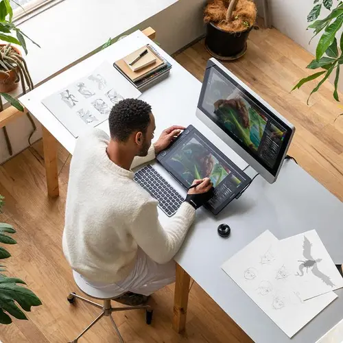 HUION  /Хюйън/ Графичен дисплей таблет Kamvas 16 GEN3 /без стойка/, GS1563 - image 8