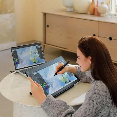 HUION  /Хюйън/ Графичен дисплей таблет Kamvas 16 GEN3 /без стойка/, GS1563 - image 9