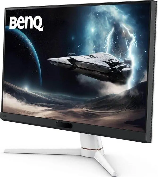 Монитор, BenQ MOBIUZ EX271, 27", IPS, 180Hz, 1ms, 1920x1080 FHD, HDR400, Gaming Monitor, Color Vibrance, Light Tuner, FreeSync, Compatible with all Console (PS5 Xbox Switch Steam Deck), B.I.+, LBL, 400 nits, 1000:1, HDMI, DP, Speaker 2.5W x2,  6kg. WHITE - image 1