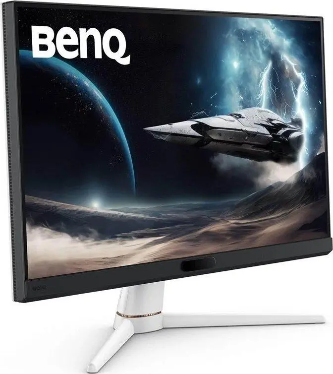 Монитор, BenQ MOBIUZ EX271, 27", IPS, 180Hz, 1ms, 1920x1080 FHD, HDR400, Gaming Monitor, Color Vibrance, Light Tuner, FreeSync, Compatible with all Console (PS5 Xbox Switch Steam Deck), B.I.+, LBL, 400 nits, 1000:1, HDMI, DP, Speaker 2.5W x2,  6kg. WHITE - image 2