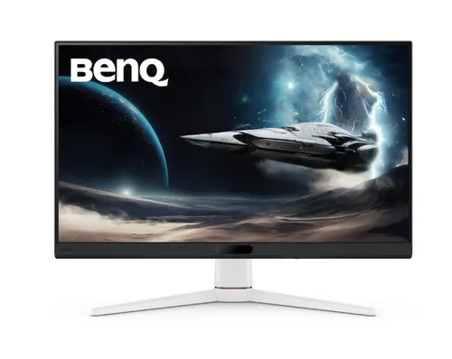 Монитор, BenQ MOBIUZ EX271, 27", IPS, 180Hz, 1ms, 1920x1080 FHD, HDR400, Gaming Monitor, Color Vibrance, Light Tuner, FreeSync, Compatible with all Console (PS5 Xbox Switch Steam Deck), B.I.+, LBL, 400 nits, 1000:1, HDMI, DP, Speaker 2.5W x2,  6kg. WHITE