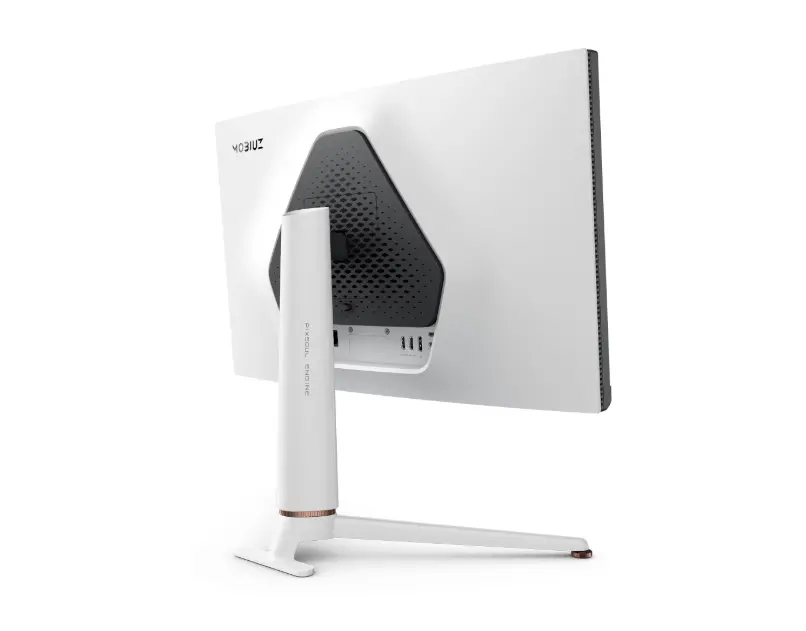 Монитор, BenQ MOBIUZ EX271Q 27", IPS, 180Hz, 1ms, 2560x1440 2K QHD, HDR400, Gaming Monitor, Color Vibrance, Light Tuner, FreeSync Premium, KVM, Console Mode, B.I.+, LBL, 400 nits, 1000:1, HDMI, DP, USB C wDP alt. 65W PD, Speaker 2.5W x2, 6kg. WHITE - image 3