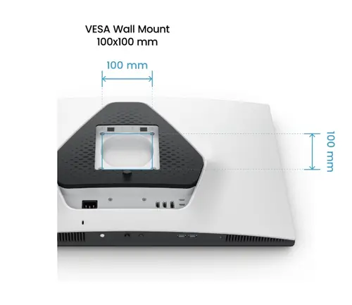 Монитор, BenQ MOBIUZ EX271Q 27", IPS, 180Hz, 1ms, 2560x1440 2K QHD, HDR400, Gaming Monitor, Color Vibrance, Light Tuner, FreeSync Premium, KVM, Console Mode, B.I.+, LBL, 400 nits, 1000:1, HDMI, DP, USB C wDP alt. 65W PD, Speaker 2.5W x2,  6kg. WHITE - image 5