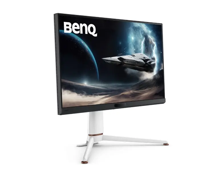 Монитор, BenQ MOBIUZ EX271Q 27", IPS, 180Hz, 1ms, 2560x1440 2K QHD, HDR400, Gaming Monitor, Color Vibrance, Light Tuner, FreeSync Premium, KVM, Console Mode, B.I.+, LBL, 400 nits, 1000:1, HDMI, DP, USB C wDP alt. 65W PD, Speaker 2.5W x2, 6kg. WHITE - image 7