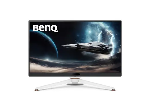 Монитор, BenQ MOBIUZ EX271Q 27", IPS, 180Hz, 1ms, 2560x1440 2K QHD, HDR400, Gaming Monitor, Color Vibrance, Light Tuner, FreeSync Premium, KVM, Console Mode, B.I.+, LBL, 400 nits, 1000:1, HDMI, DP, USB C wDP alt. 65W PD, Speaker 2.5W x2,  6kg. WHITE - image 8