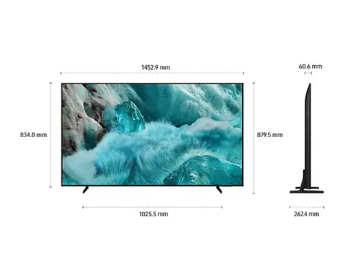 Телевизор, Samsung QLED 65Q7F 65" Smart, 4K Ultra HD, 50Hz Model 2025 - image 2