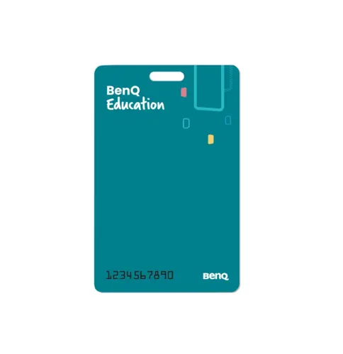 Аксесоар, BENQ AMS NFC CARD (1PCS) PDP NC01A, NFC card for BenQ interactive displays for RP and RM04 Series, With the NC01A, you can quickly log in and start teaching on any NFC-ready BenQ Board, GREEN color