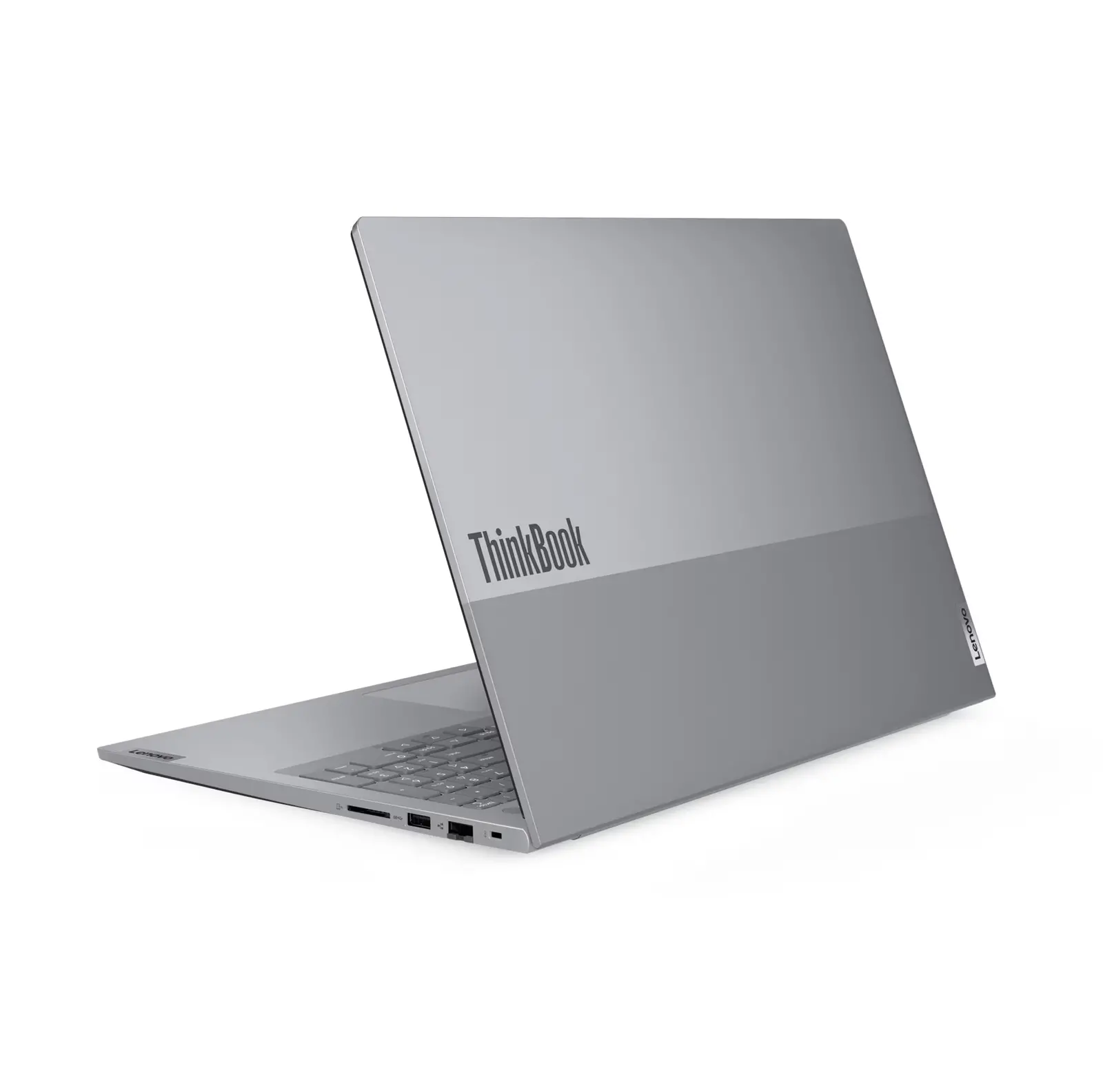 Лаптоп, Lenovo ThinkBook 16 G7 AMD Ryzen 5 7535HS (up to 4.55GHz, 16MB),16GB DDR5-4800, 512GB SSD, 16" WUXGA (1920x1200) IPS AG, Integrated AMD Graphics, FHD&IR Cam, Backlit KB, 3 cell, WLAN, BT, FPR, DOS, 3Y Onsite - image 3