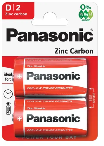 БАТЕРИЯ R20RZ/2BP PANASONIC