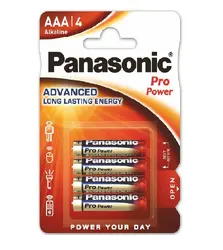 БАТЕРИЯ LR03/4BP PRO POWER PANASONIC