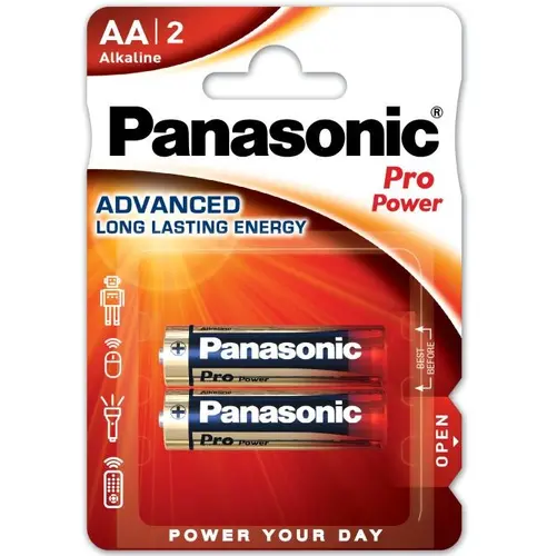 БАТЕРИЯ LR06/2BP PRO POWER PANASONIC