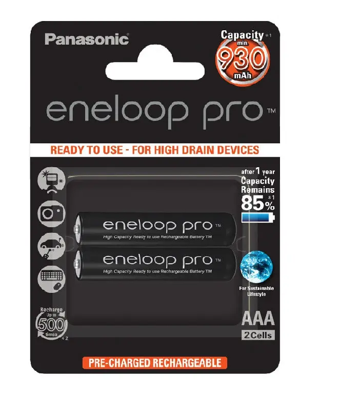 БАТЕРИЯ AAA UP TO 930 2BP PRO ENELOOP