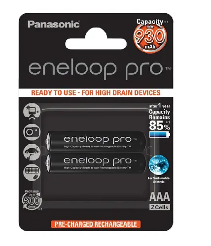 БАТЕРИЯ AAA UP TO 930 2BP PRO  ENELOOP