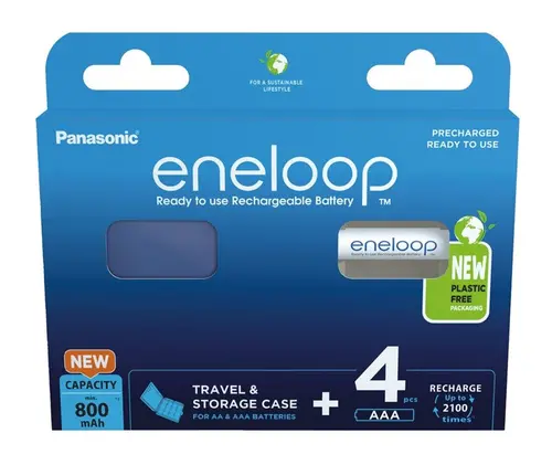 4БP. БАТЕРИИ BLUE CASE AAA 800 ENELOOP - image 1