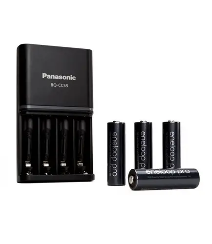 ЗАРЯДНО УСТРОЙСТВО SMART QUICK CHARG 4AA UP TO 2500 BQ-CC55 ENELOOP - image 1