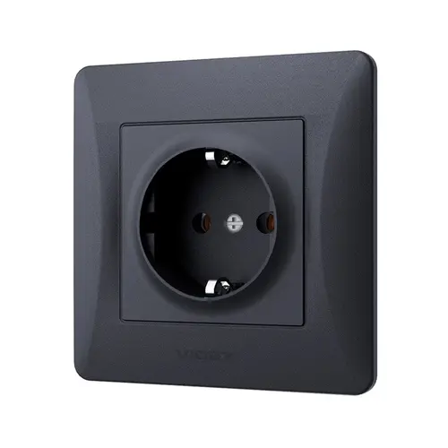ΠΡΙΖΑ SCHUKO VF-BNSK1G-BG 16A BINERA VIDEX - ΓΡΑΦΙΤΗΣ - 3
