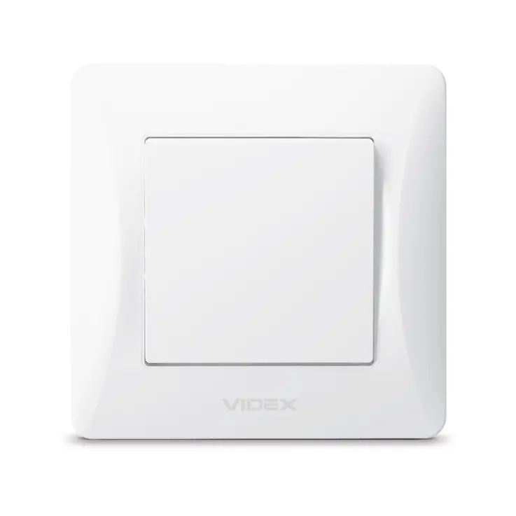ЕДНОПОЛЮСЕН КЛЮЧ VF-BNSW1-W 10А BINERA VIDEX - БЯЛ - image 1
