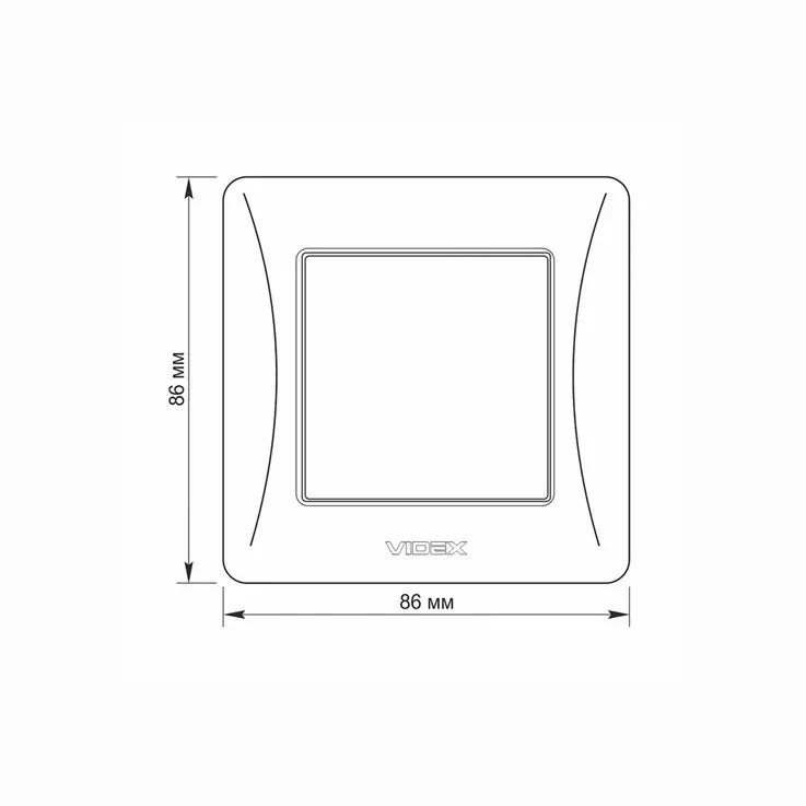 ЕДНОПОЛЮСЕН КЛЮЧ VF-BNSW1-W 10А BINERA VIDEX - БЯЛ - image 4