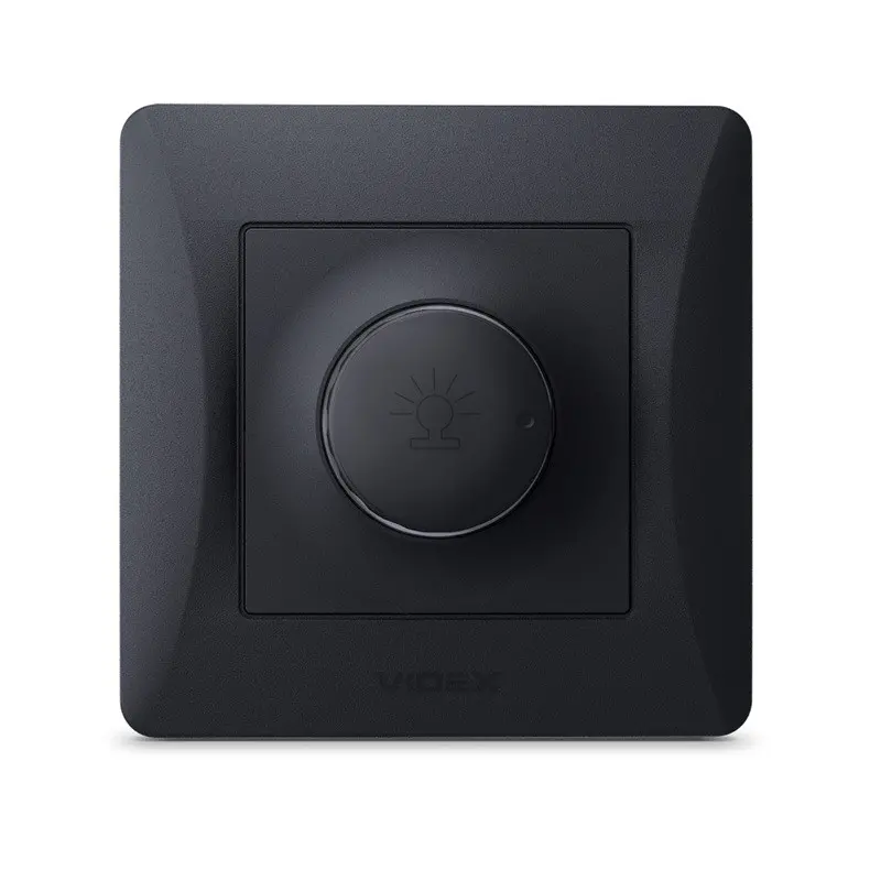 ДИМЕР 600W VF-BNDM600-BG BINERA VIDEX - ГРАФИТ - image 1