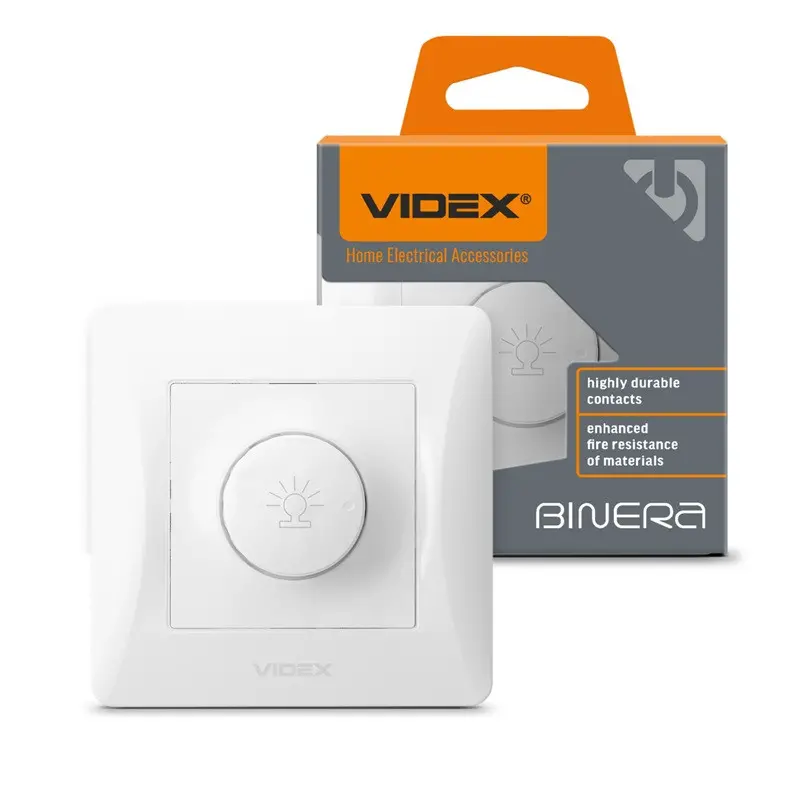 ДИМЕР 600W VF-BNDM600-W BINERA VIDEX - БЯЛ