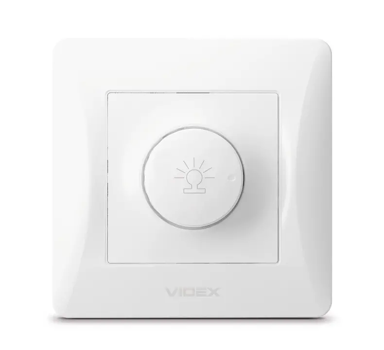 ДИМЕР 600W VF-BNDM600-W BINERA VIDEX - БЯЛ - image 1