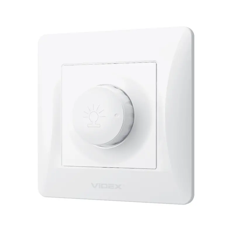 ДИМЕР 600W VF-BNDM600-W BINERA VIDEX - БЯЛ - image 2