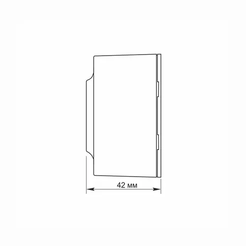 Priză dublă Schuko pentru montaj aparent VF-BNS22G-W Binera Videx - alb - 5