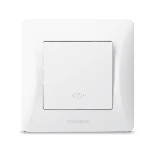 КРЪСТАТ КЛЮЧ 10А VF-BNSW1I-W BINERA VIDEX - БЯЛ - image 1