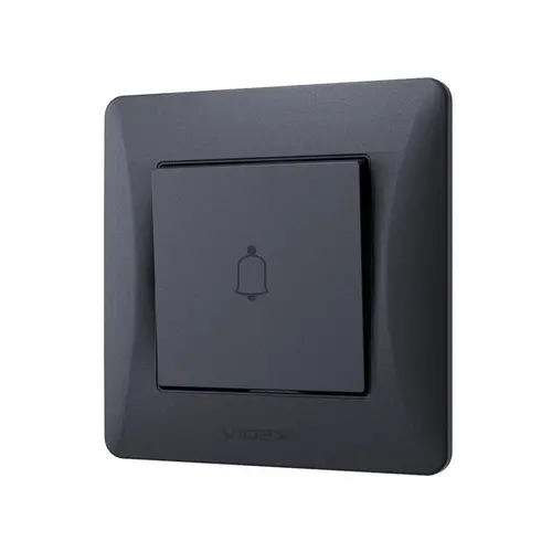 Întrerupător pentru sonerie 10A VF-BNDB1-BG Binera Videx - grafit - 2