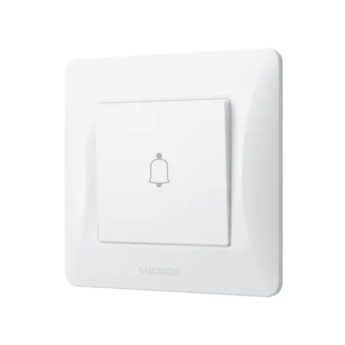 Întrerupător pentru sonerie 10A VF-BNDB1-W Binera Videx - alb - 3