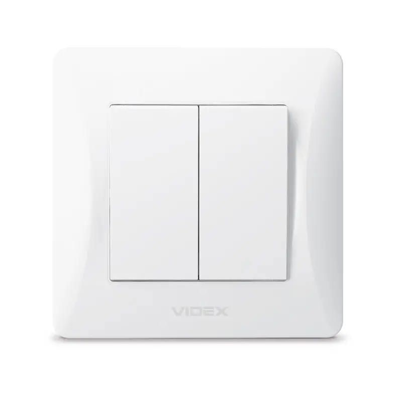 СЕРИЕН КЛЮЧ 10А VF-BNSW2-W BINERA VIDEX - БЯЛ - image 1