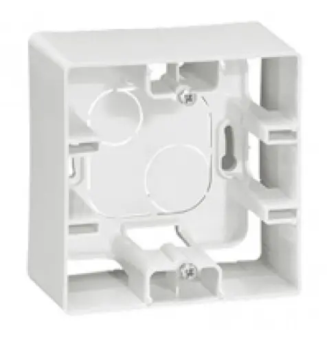 КУТИЯ ЗА ОТКРИТ МОНТАЖ NILOE LEGRAND - БЯЛ
