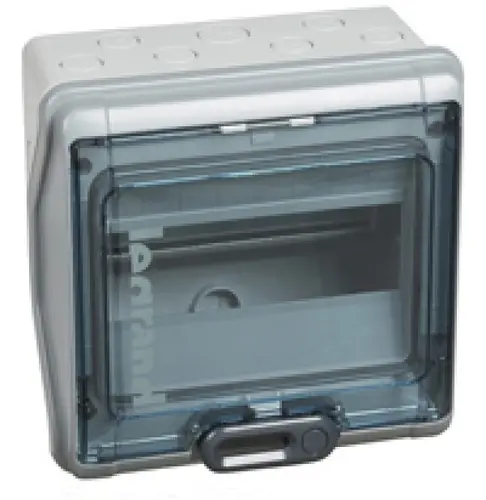 ТАБЛО ЗА ОТКРИТ МОНТАЖ С 8 МОДУЛА И ЗАЩИТА IP 66 PLEXO LEGRAND