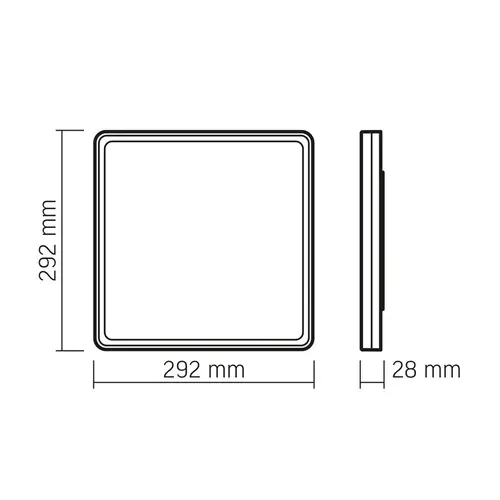 LED ЛАМПА VL-DL3S-244W CEILING SQ 24W/4K/WH VIDEX - image 5