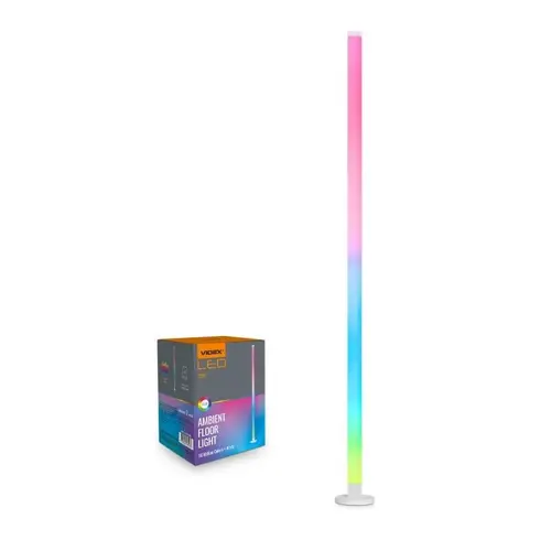 Λαμπτήρας LED VL-TF20-RGB ατμόσφαιρας δαπέδου 150cm/WH VIDEX - 1