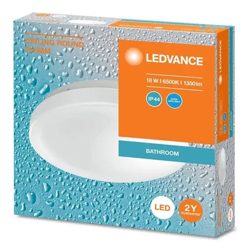 LED ЛАМПА CEILING ROUND 255 18W 865 IP44 LEDVANCE - image 4