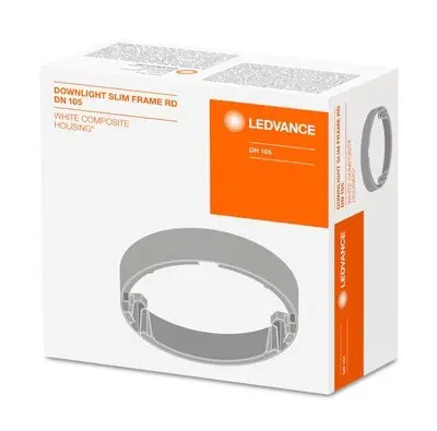 РАМКА ЗА ОСВЕТИТЕЛНО ТЯЛО DL SLIM GEN2 FRAME DN105 WT LEDVANCE - image 1