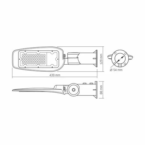 LED ЛАМПА ЗА ОТКРИТО VLE-SLe14-305 STREET LED 30W/5K VIDEX - image 4